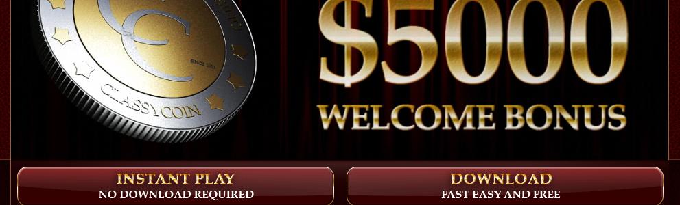 Classy Coin Casino Bonus