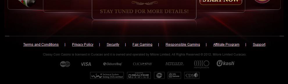 Classy Coin Casino - US Players Accepted!